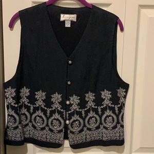 Embroidered Vest